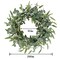 20 inches Artificial Eucalyptus Wreath for Front Door Fall Wreath Green Leaf Wreath for Window Wedding Decor Home Porch Farmhouse Patio Garden Decor